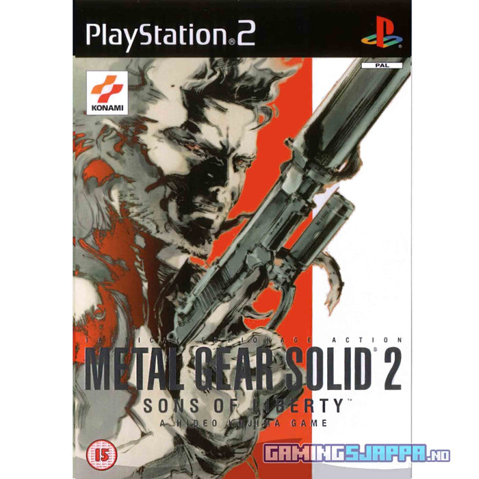 PS2: Metal Gear Solid 2 - Sons of Liberty (Brukt)