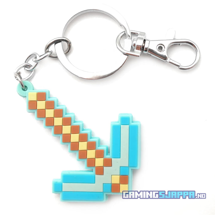 Nøkkelring av PVC: Minecraft - Pickaxe Gamingsjappa.no