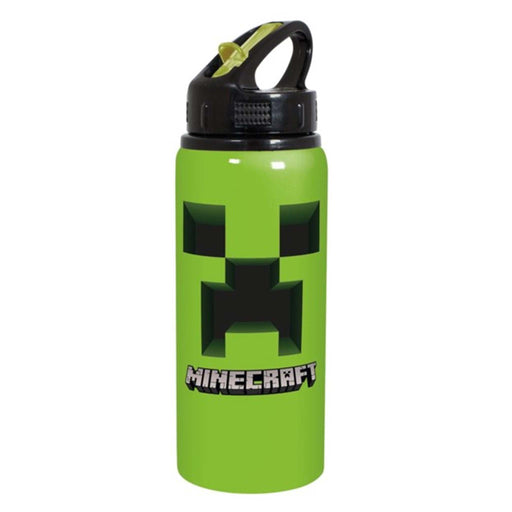 Drikkeflaske: Minecraft Creeper drikkeflaske i aluminium - 710 ml Gamingsjappa.no