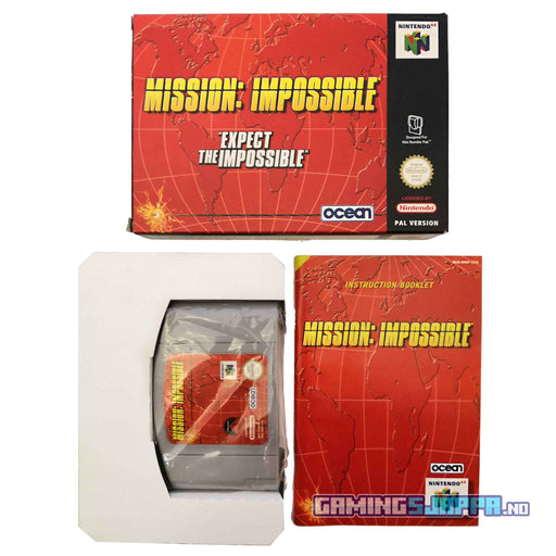 Nintendo 64: Mission Impossible (Brukt) Komplett [A-/A/A]