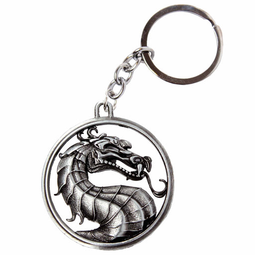 Nøkkelring av metall: Mortal Kombat - Dragon Mark-logo