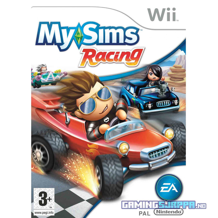 Wii: MySims Racing (Brukt)