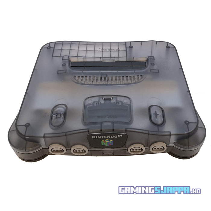 Nintendo 64 N64 64-bit System [Kun konsoll] (Brukt) PAL [Smoke Black]