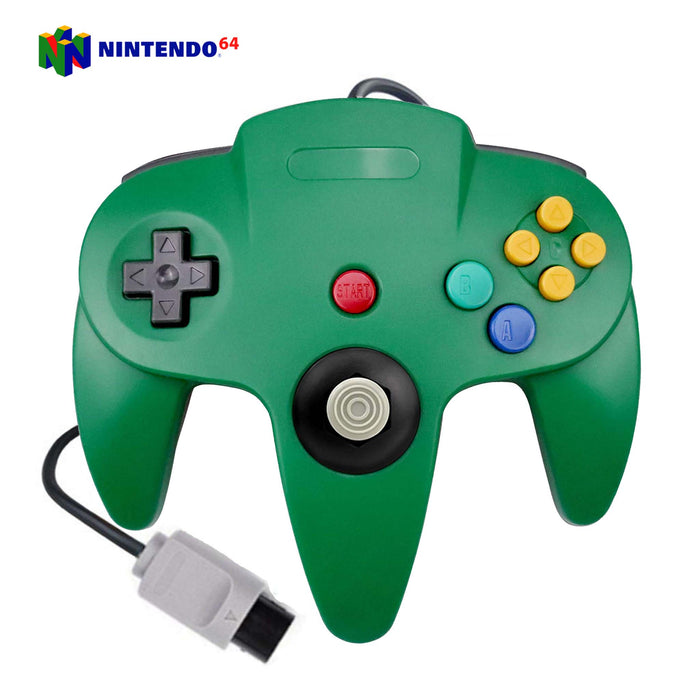 Kontroller til Nintendo 64 - N64 (tredjepart) Grønn