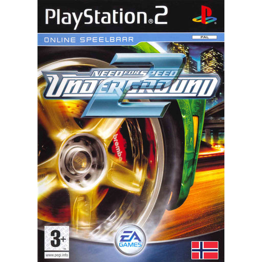 PS2: Need for Speed - Underground 2 (Brukt) - Gamingsjappa.no