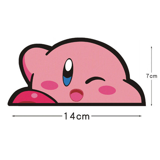 Klistremerke: Kirby - Vinkende Kirby - Gamingsjappa.no