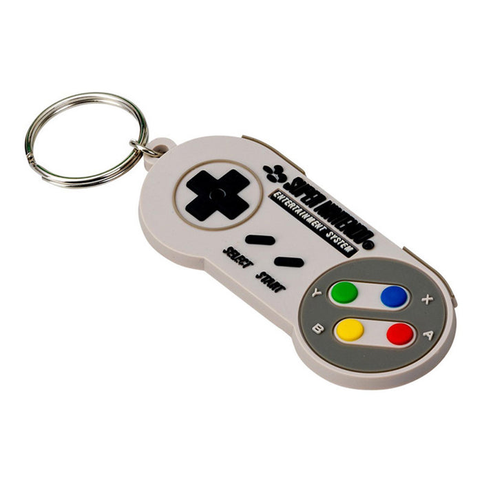 Nøkkelring: Super Nintendo kontoller SNES Gamingsjappa.no