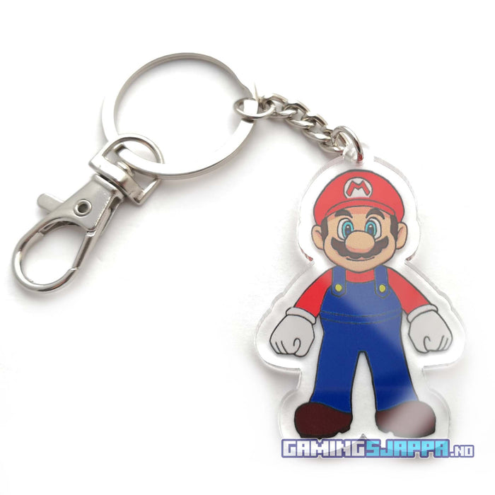 Nøkkelring av akryl: Super Mario