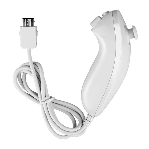 Nunchuk-kontrollere til Wii Remote (tredjepart) Hvit