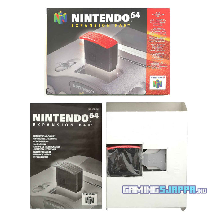 Original Nintendo 64 Expansion Pak 4MB RAM-utvidelse (Brukt)