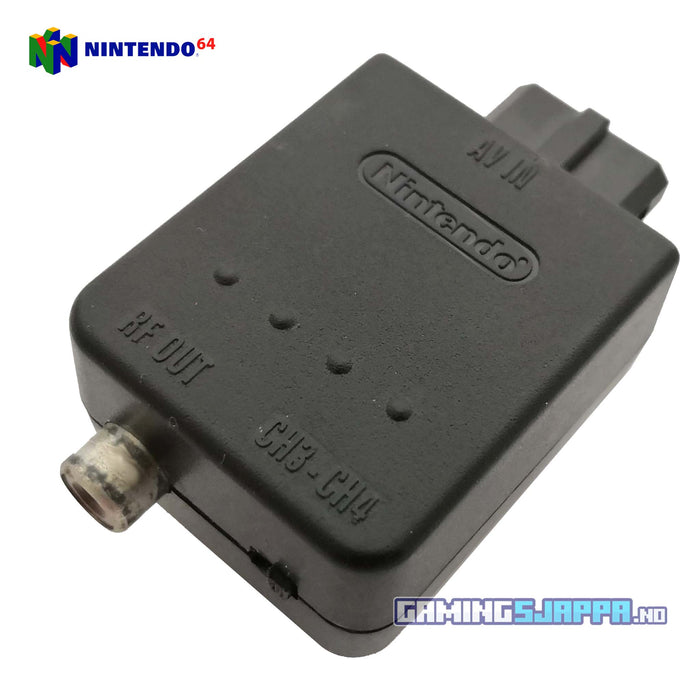 Original Nintendo 64 RF Modulator signalomformer (Brukt)