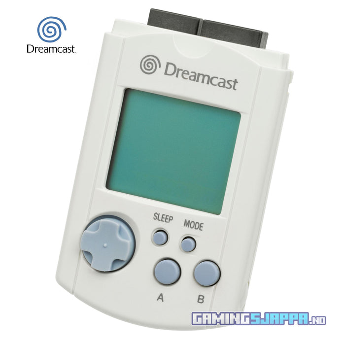 Original VMU Visual Memory Unit - Minnekort til Dreamcast (Brukt)