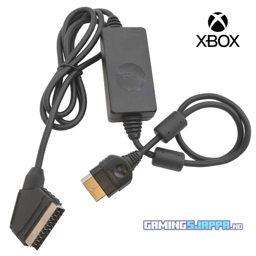 Original Xbox Advanced SCART-kabel med optisk (Brukt) - Gamingsjappa.no