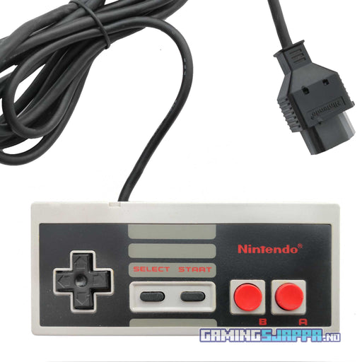Original kontroller til NES Nintendo 8-bit (Brukt) - Gamingsjappa.no