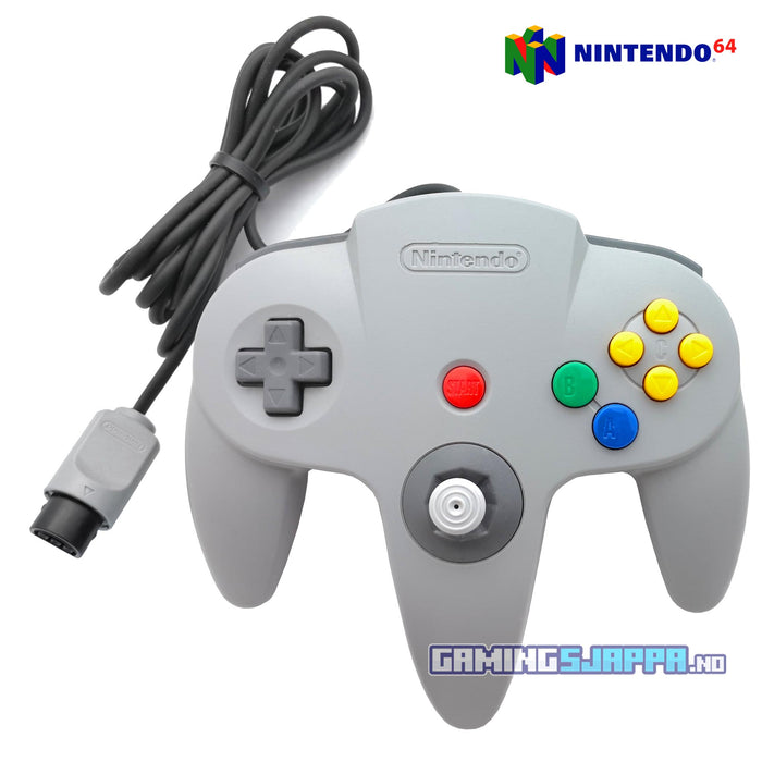 Original kontroller til Nintendo 64 (Brukt)