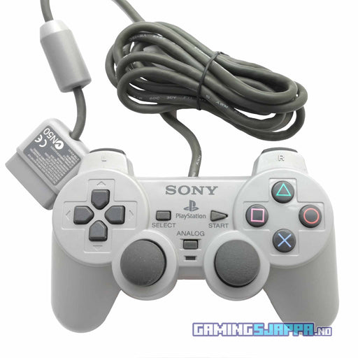 Original Dualshock-kontroller til PlayStation 1 og PS one (Brukt)
