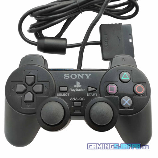 Original Dualshock 2-kontroller til Playstation 2 (Brukt) - Gamingsjappa.no