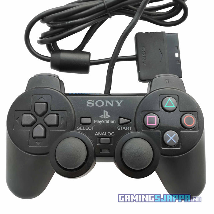 Original Dualshock 2-kontroller til Playstation 2 (Brukt)