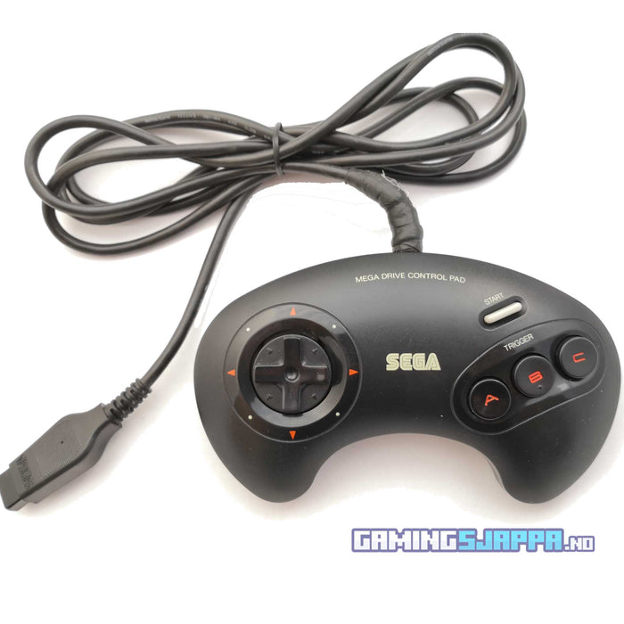 Original kontroller til Sega Mega Drive (Brukt) 1990-modell [B]