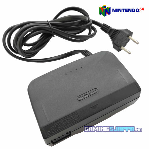 Original strømadapter til Nintendo 64 (Brukt) Gamingsjappa.no