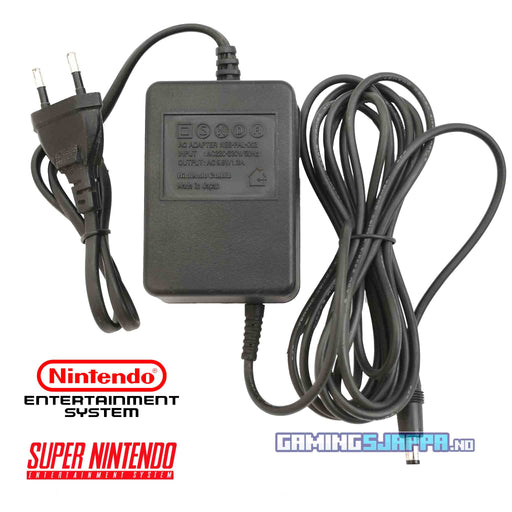 Original strømadapter til Nintendo NES/SNES (Brukt) Gamingsjappa.no