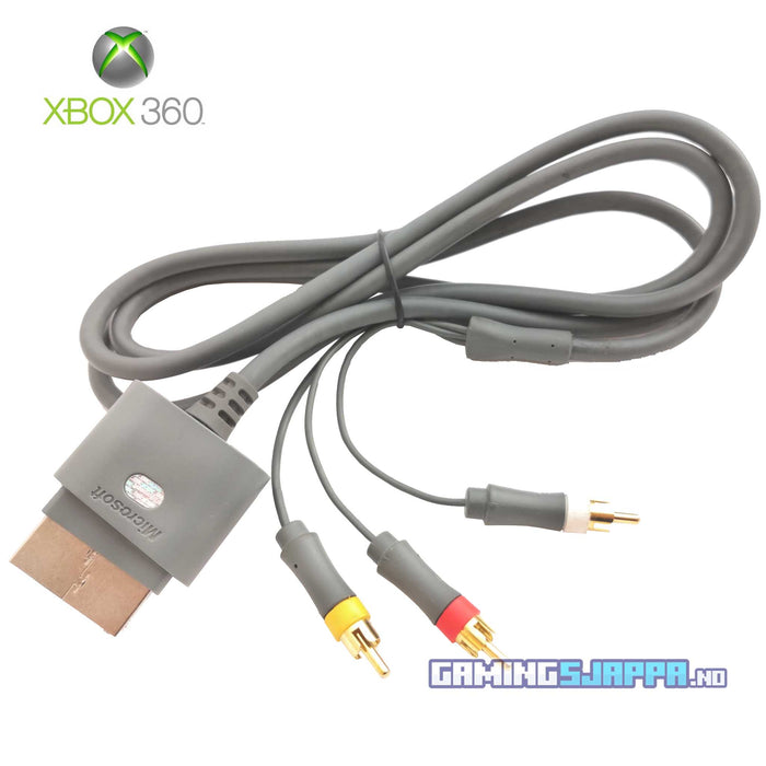 Original AV-videokabel (kompositt) til Xbox 360 (Brukt)