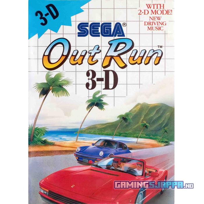 Sega Master System: Out Run 3-D (Brukt) - Gamingsjappa.no