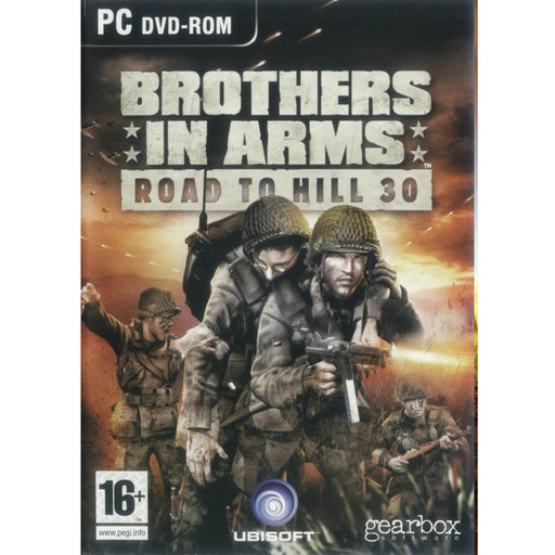PC DVD-ROM: Brothers in Arms - Road to Hill 30 (Brukt)