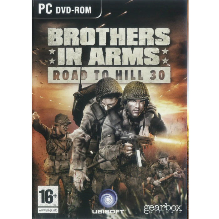 PC DVD-ROM: Brothers in Arms - Road to Hill 30 (Brukt)