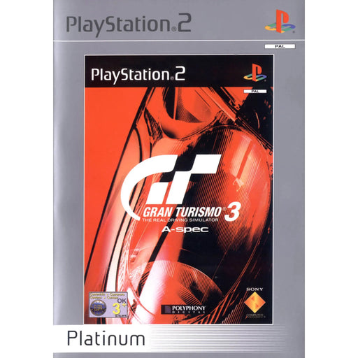 PS2: Gran Turismo 3 A-Spec - The Real Driving Simulator (Brukt)