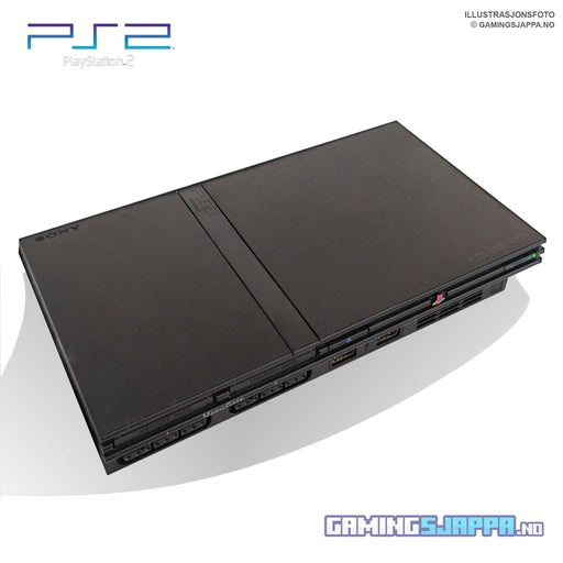 PlayStation 2 Slim PS2 128-bit System [Kun konsoll] (Brukt)