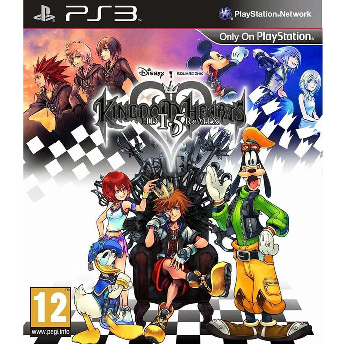 PS3: Kingdom Hearts HD 1.5 ReMIX (Brukt) Gamingsjappa.no