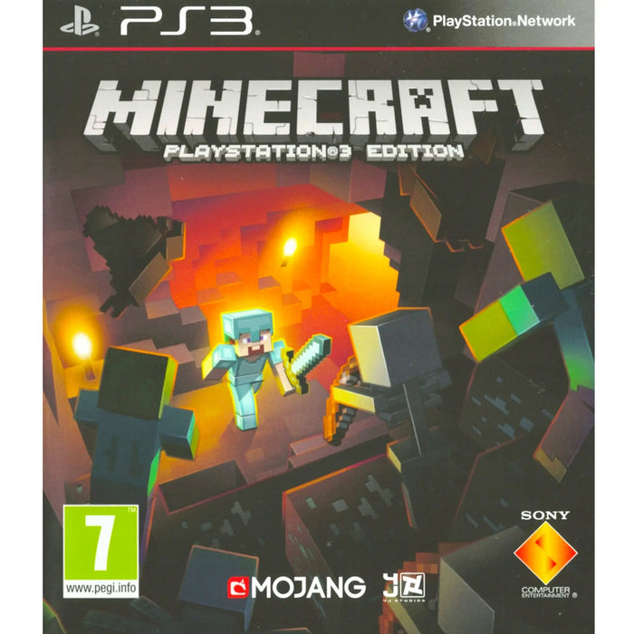 PS3: Minecraft PlayStatoin 3 Edition (Brukt)