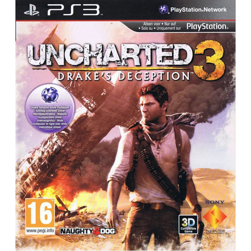 PS3: Uncharted 3 - Drake's Deception (Brukt)