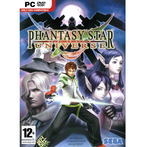 PC DVD-ROM: Phantasy Star Universe (Brukt)