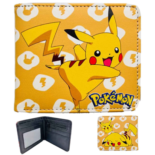 Lommebok: Pokémon - Pikachu med symbolbakgrunn