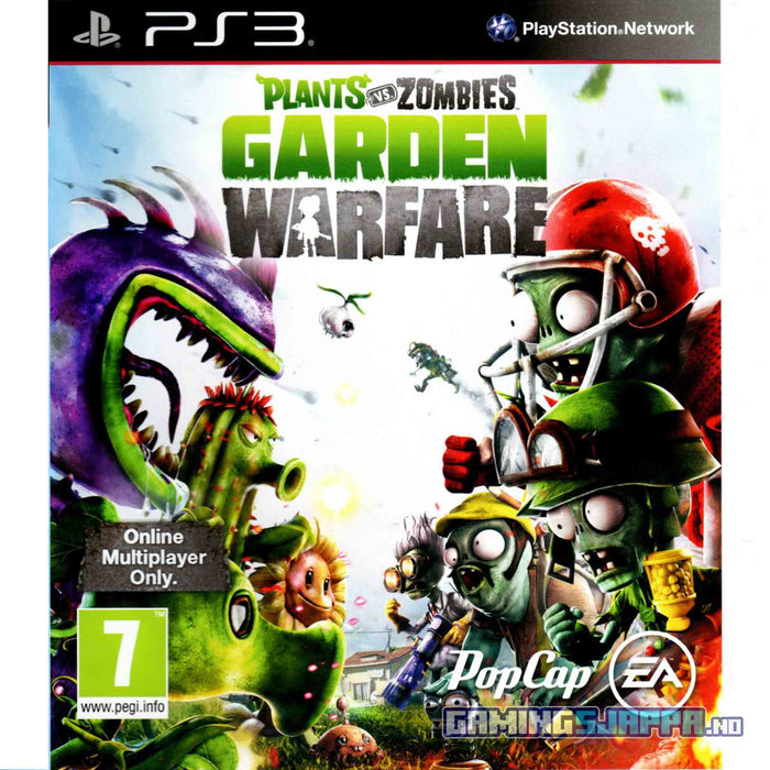 PS3: Plants vs. Zombies - Garden Warfare (Brukt)
