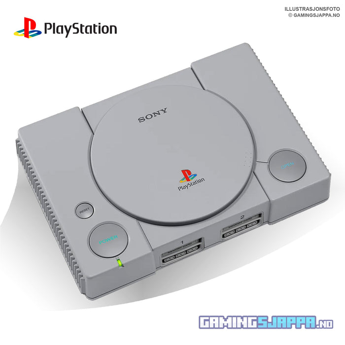 PlayStation PS1 32-bit System [Kun konsoll] (Brukt)