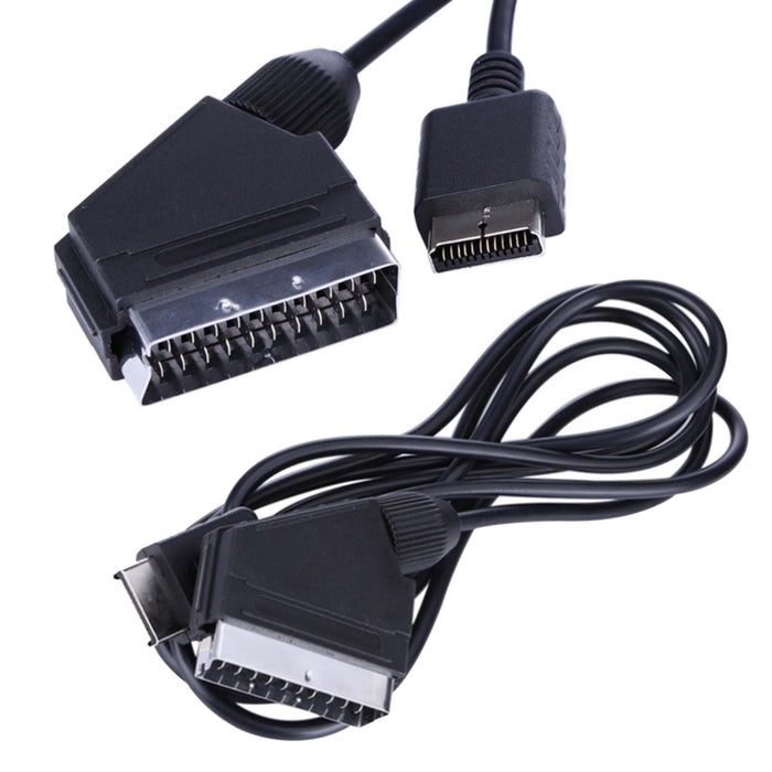 RGB SCART-kabel til Playstation 1, 2 og 3 (tredjepart)