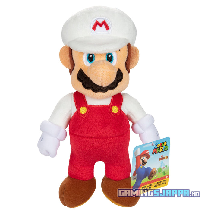Plushbamse: Fire Mario bamse (24cm)