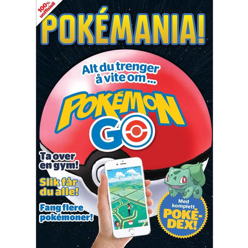 Bok: Pokemania! Alt du trenger å vite om Pokémon GO - Guide (Brukt) Gamingsjappa.no