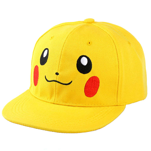 Caps: Pokémon - Gul med Pikachu-fjes Voksenstørrelse