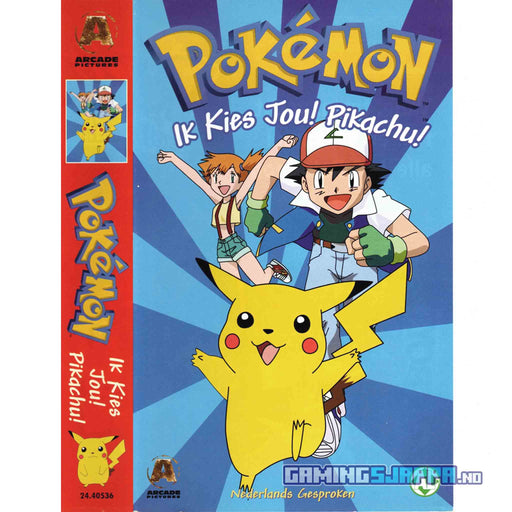VHS: Pokémon 1 - Ik Kies Jou! Pikachu! [Nederlandsk] (Brukt)