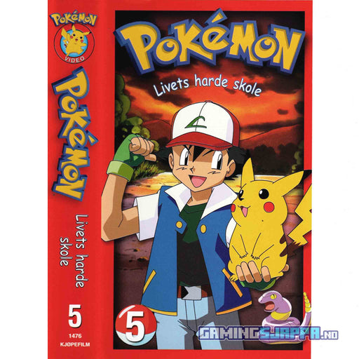 VHS: Pokémon 5 - Livets harde skole (Brukt)