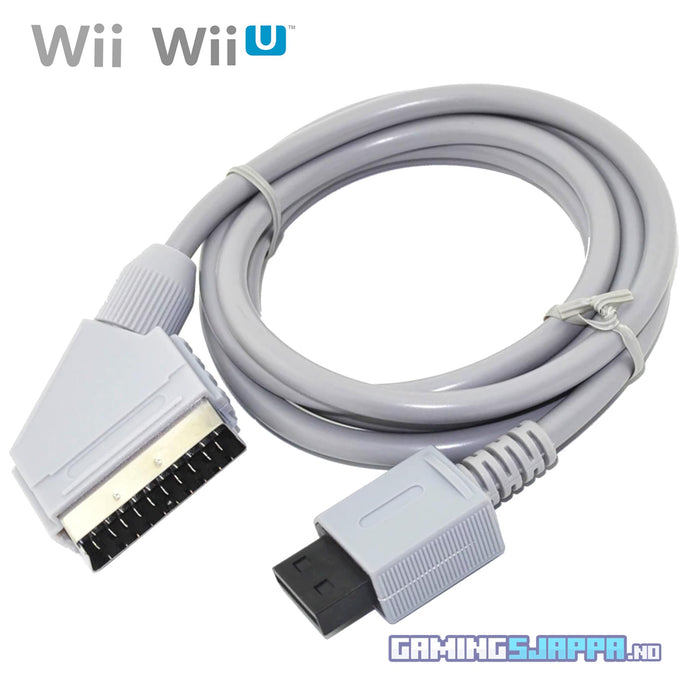 RGB SCART-videokabel til Wii og Wii U 1,8m (tredjepart)