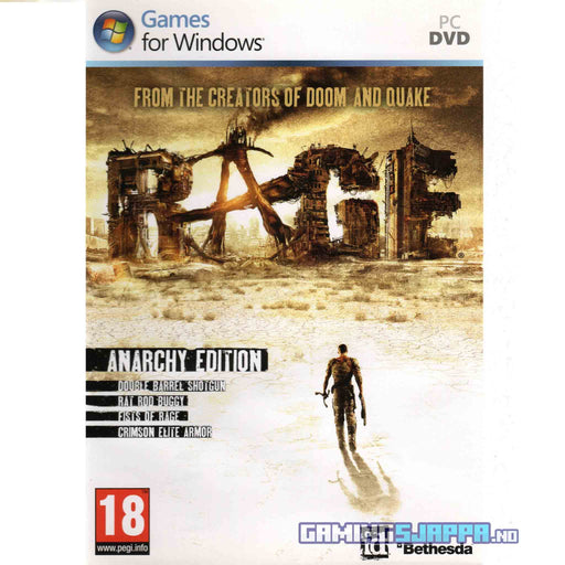 PC DVD-ROM: Rage (Brukt) Gamingsjappa.no