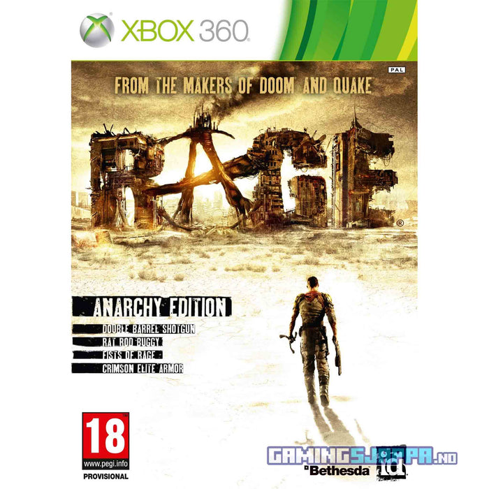 Xbox 360: Rage [Anarchy Edition] (Brukt)
