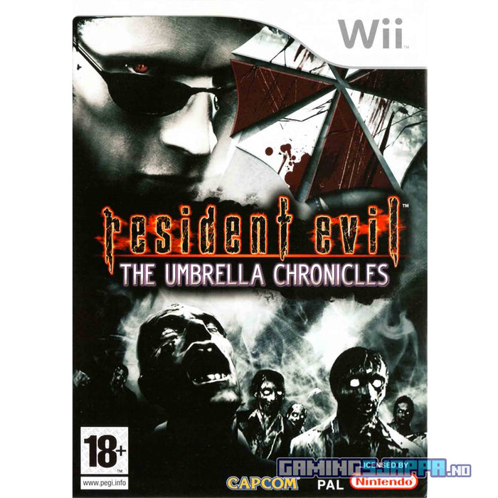 Wii: Resident Evil - The Umbrella Chronicles (Brukt)
