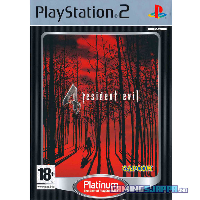 PS2: Resident Evil 4 (Brukt) Platinum [A/X/A-]