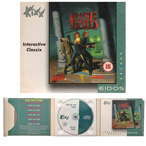 PC CD-ROM: Rise of the Triad (Brukt) Kixx Interactive Classix [A/A/A-]
